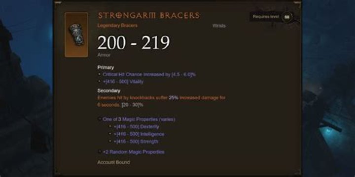 What counts as knockbacks for Strongarm Bracers?