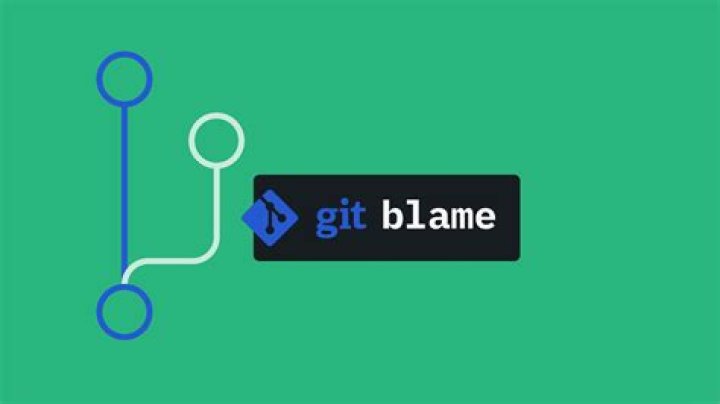 What does 'git blame' do?