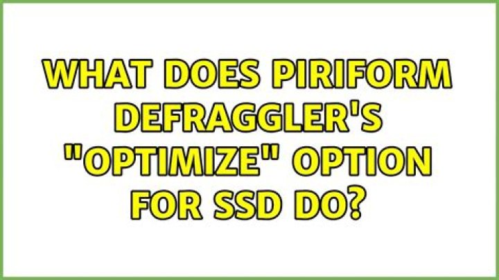 What does Piriform Defraggler's 