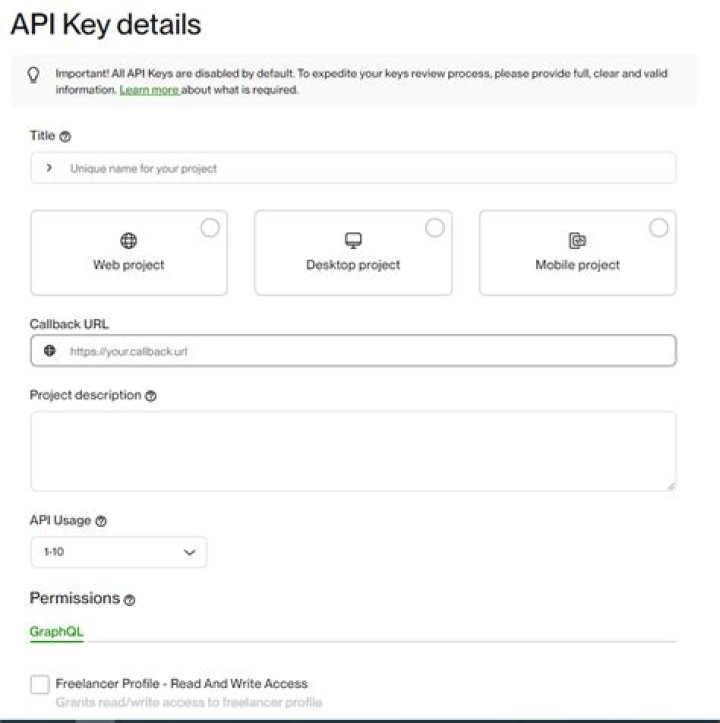 What is a callback URL in relation to an API?