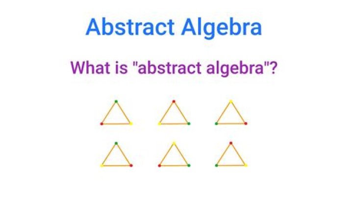 What is Abstract Algebra essentially?
