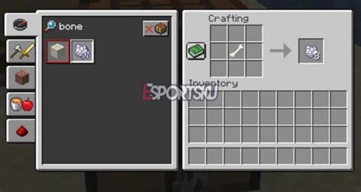 What is an easy way to get bones in Minecraft?