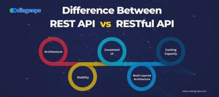 What is difference between REST and API?