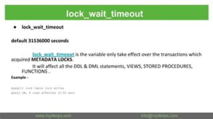 What is MySQL's wait_timeout, net_read_timeout and net_write_timeout variable?