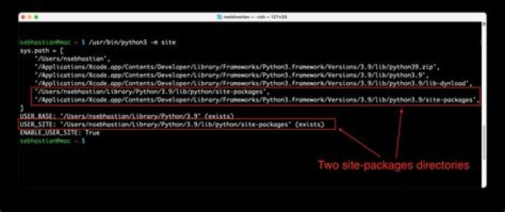What is python's site-packages directory?