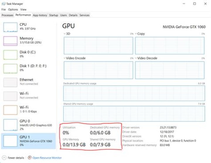 What is shared GPU Memory and How is total GPU memory calculated Windows 10?
