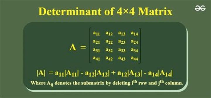 What is the best algorithm to find a determinant of a matrix?
