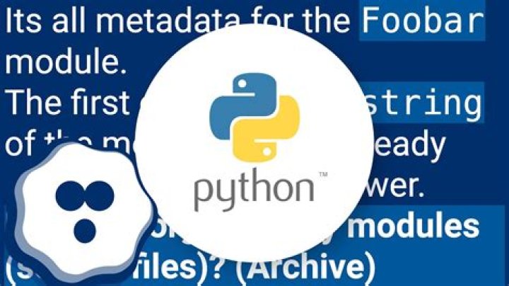 What is the common header format of Python files?
