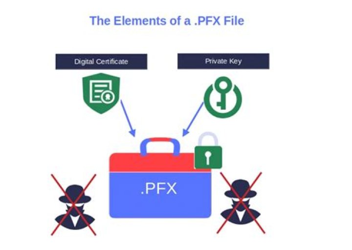 What is the difference between a cer, pvk, and pfx file?