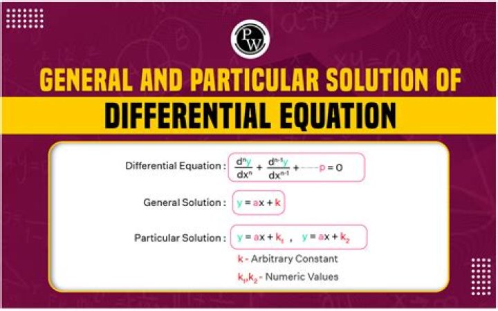 What is the difference between an integral curve and the solution of a differential equation?