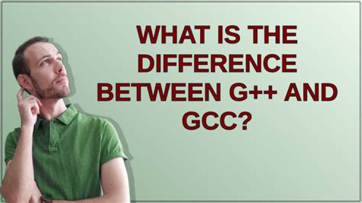What is the difference between g++ and gcc?