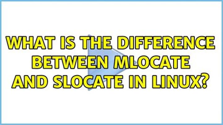 What is the difference between mlocate and slocate in Linux?