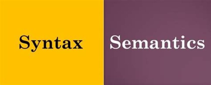 What is the difference between syntax and semantics in programming languages?
