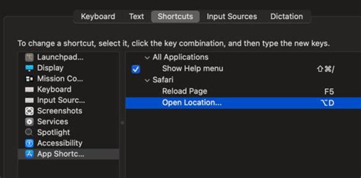 What is the keyboard shortcut to focus to address bar in Mac Chrome?
