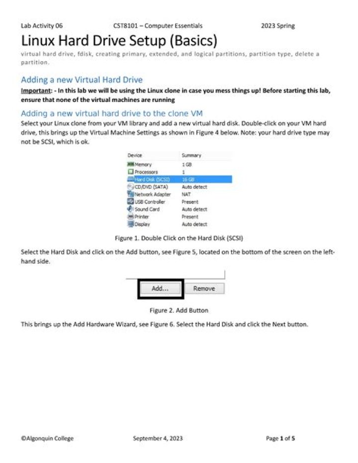 What is the Linux drive naming scheme?
