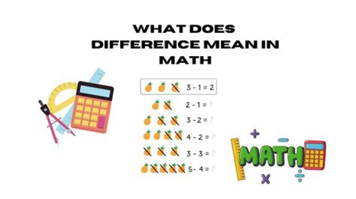 What is the meaning of difference in this question?