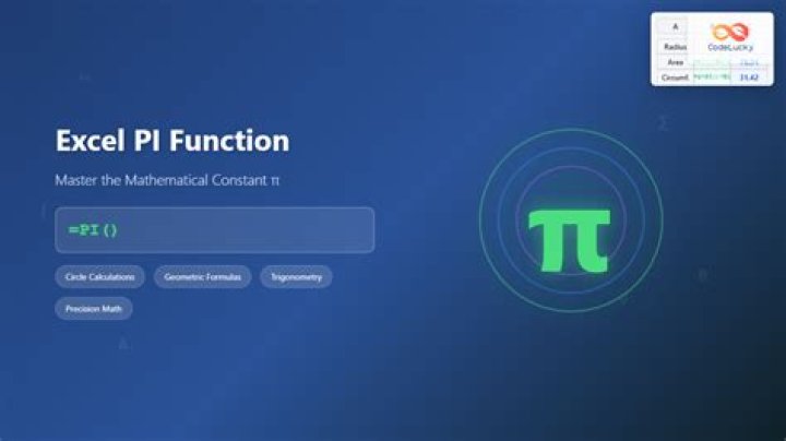 What is the meaning of the PI function.