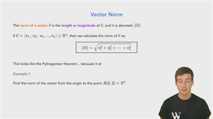 What is the norm of a complex vector?