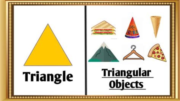 What is the shape of the triangle?