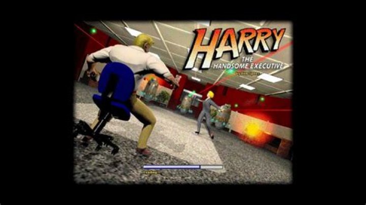 What is the story in Harry the Handsome Executive?