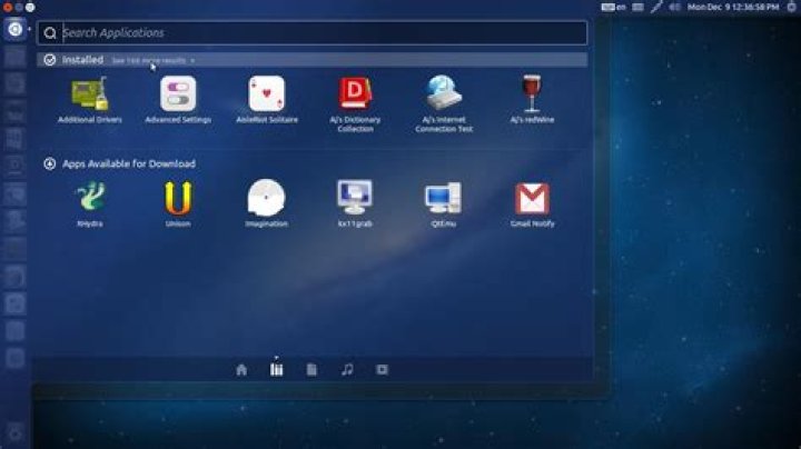 What is the Ubuntu equivalent of the Windows Start Menu?