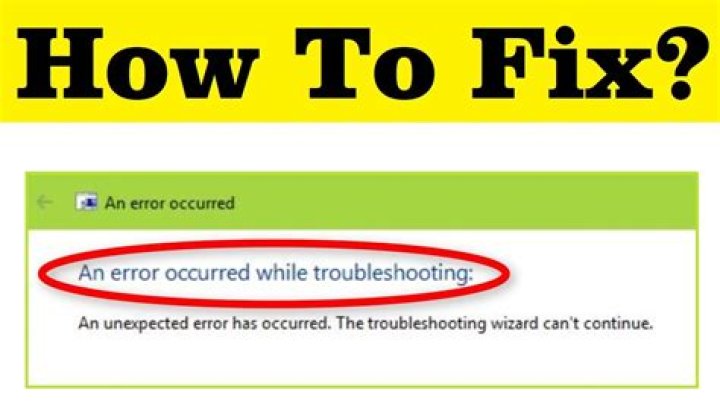 what is this error 