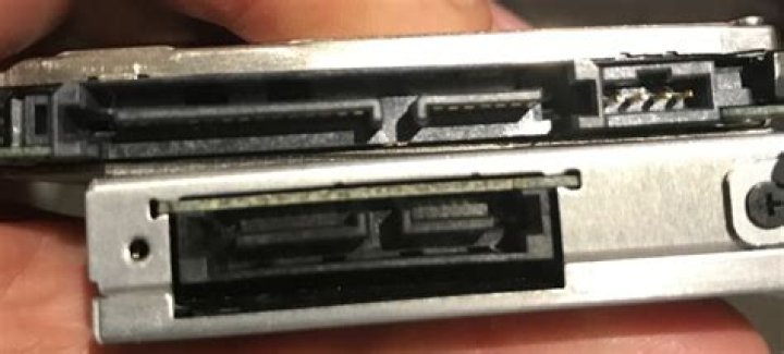 What is this sata-like connection to a DVD drive?