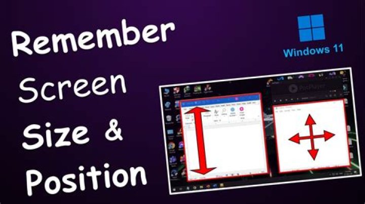 What sets window size and position on application launch?