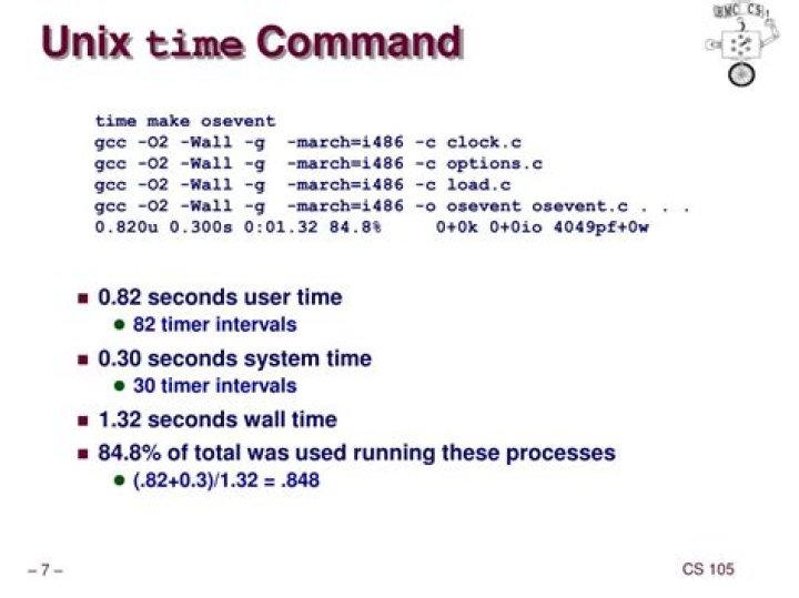 What specifically are wall-clock-time, user-cpu-time, and system-cpu-time in UNIX?