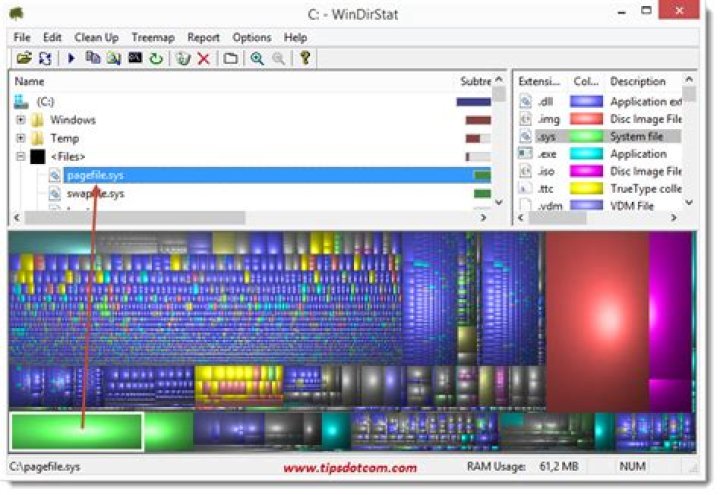 what to do with a really large swapfile