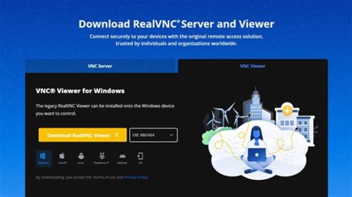 What VNC server is compatable with realvnc viewer?
