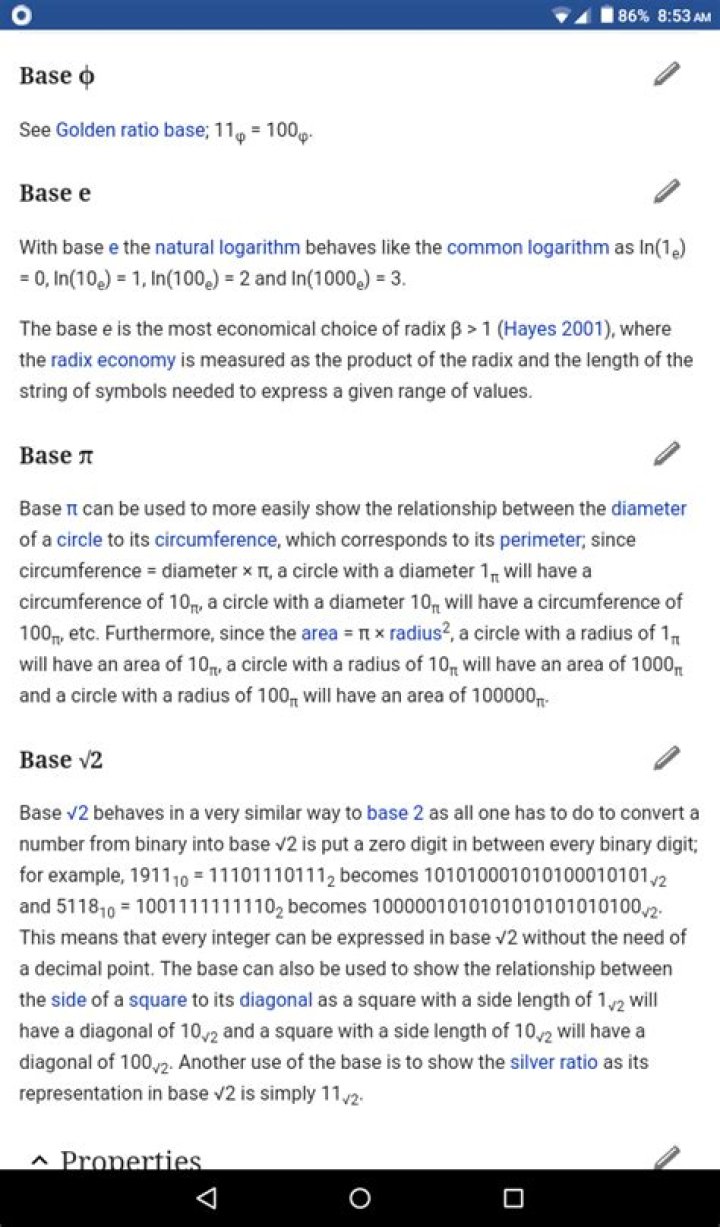 What would a base $\pi$ number system look like?