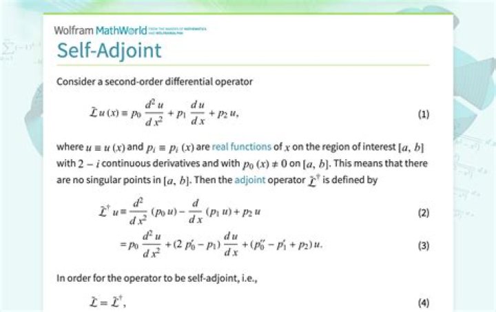 When a normal operator is also a self adjoint operator?