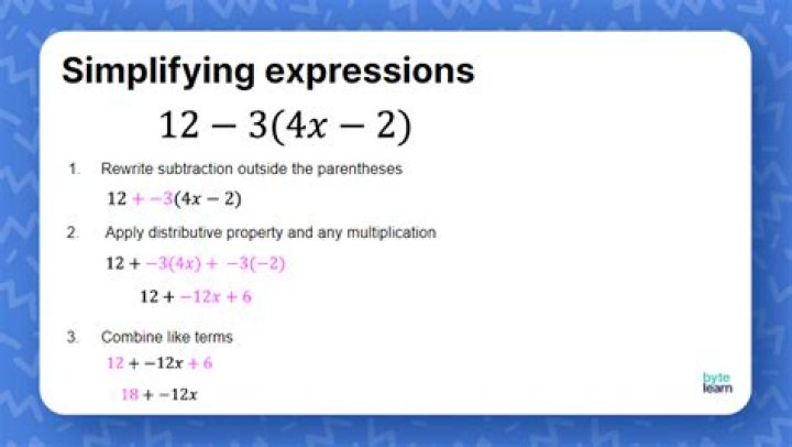 When can I simplify an equation?