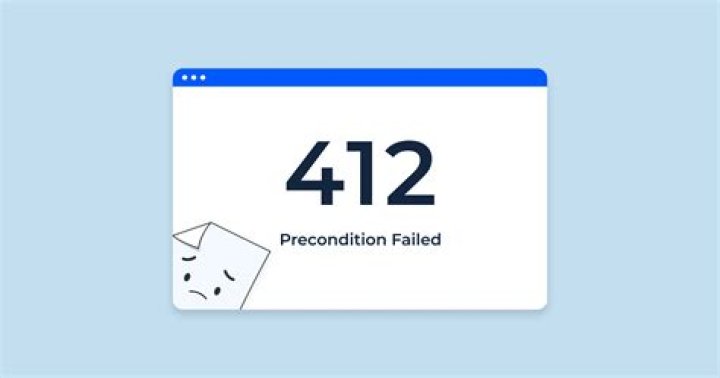 When is it appropriate to respond with a HTTP 412 error?
