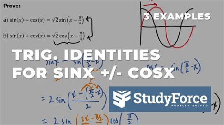 When is $\sin(x) = \cos(x)$?