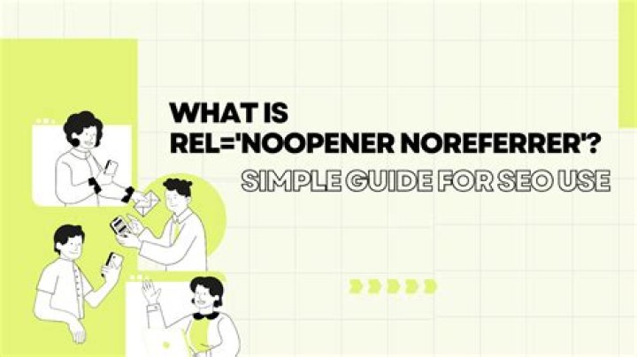 When should I use rel=noreferrer?
