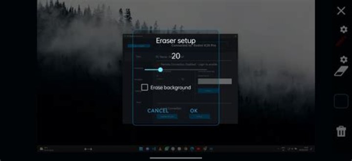 Where's 'Draw Eraser'?