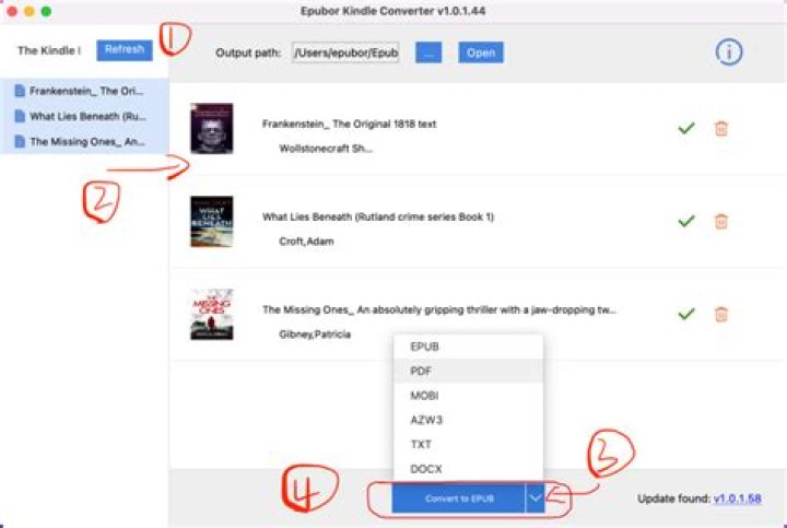 Where are Amazon Kindle ebooks on my Linux PC after I download them for offline reading w/