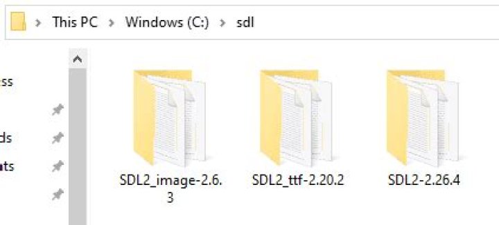 Where are the compiled SDL libraries?