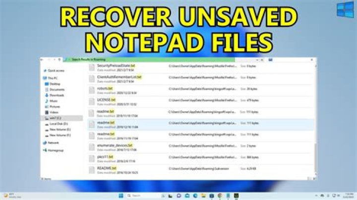 Where are unsaved files in notepad++ stored?