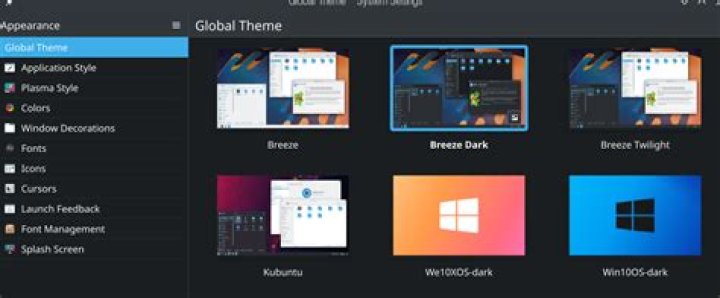 Where does Kubuntu/KDE keep references to themes?