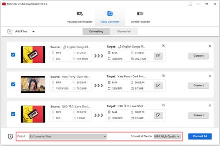 Where does UTUBE (YouTube downloader) save files?