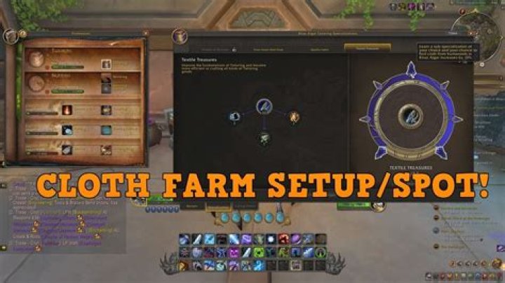 Where is a good place to farm Cloth scraps?