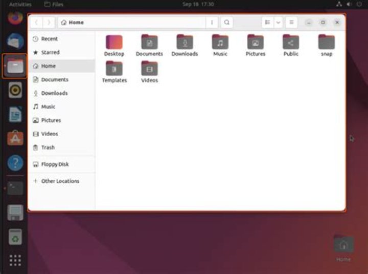 Where is my user's home folder in Ubuntu?