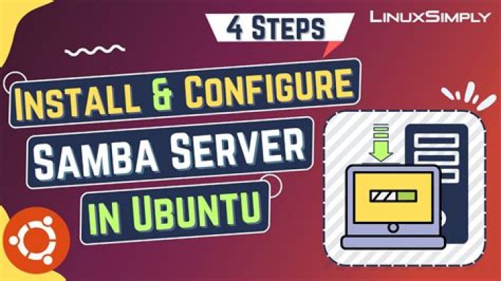 Where is the Samba configuration GUI in Ubuntu 16.04?