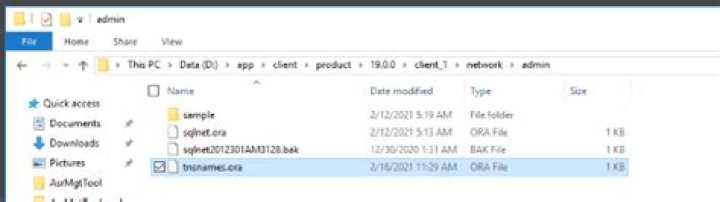 Where is TNSNAMES.ORA? [duplicate]