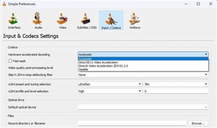 Which ffmpeg video codec should I use to create MP4 files compatible with Windows Media Player 12?