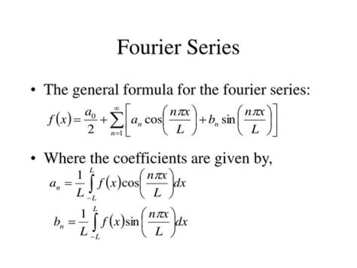 Which Fourier series formula is correct