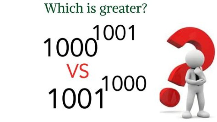 Which is greater: $1000^{1000}$ or $1001^{999}$